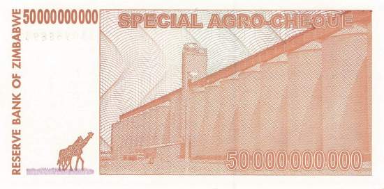 50 Billion Dollars Zimbabwe p.63 2008